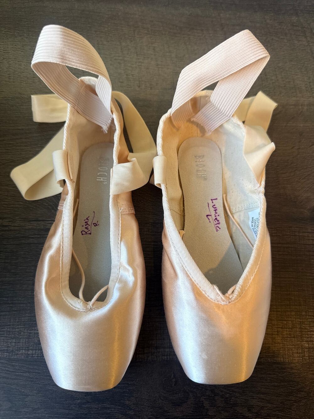 New Bloch Raffine pointe shoes 4.5 XX